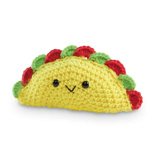 Intermediate Taco Amigurumi Crochet Kit By Loops & Threads® 1 Intermediate Taco Amigurumi Crochet Kit By Loops & Threads®