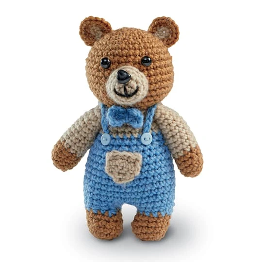 Intermediate Bear Amigurumi Crochet Kit By Loops & Threads® 2 Intermediate Bear Amigurumi Crochet Kit By Loops & Threads® - Image 2