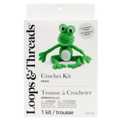 Intermediate Frog Amigurumi Crochet Kit By Loops & Threads® 7 Intermediate Frog Amigurumi Crochet Kit By Loops & Threads® -Michaels Sale Store 10738795 2