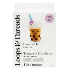 Intermediate Boba Tea Amigurumi Crochet Kit By Loops & Threads® -Michaels Sale Store 10738797 2
