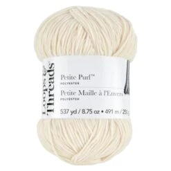 Petite Purl™ Yarn By Loops & Threads® Winter White