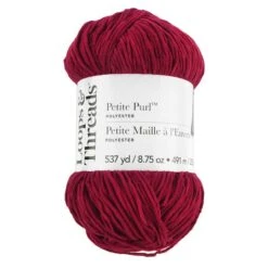 Petite Purl™ Yarn By Loops & Threads® Rhubarb
