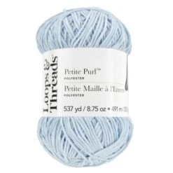 Petite Purl™ Yarn By Loops & Threads® Light Blue