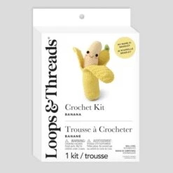Intermediate Banana Amigurumi Crochet Kit By Loops & Threads® -Michaels Sale Store 10759268 3