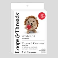 Intermediate Hedgehog Amigurumi Crochet Kit By Loops & Threads® -Michaels Sale Store 10759269 3