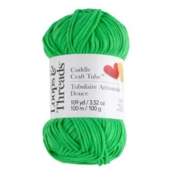 Cuddle Craft Tube™ Yarn By Loops & Threads® Jungle Jewel