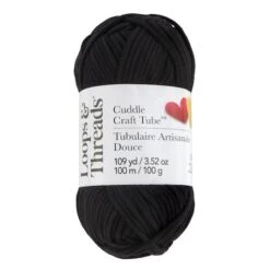 Cuddle Craft Tube™ Yarn By Loops & Threads® Starless Night