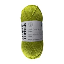 Classic Cotton Big Ball™ Solid Yarn By Loops & Threads® Key Lime