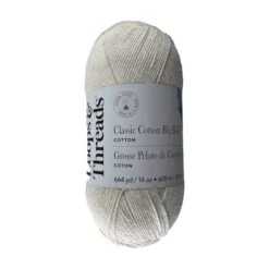 Classic Cotton Big Ball™ Solid Yarn By Loops & Threads® Chiffon