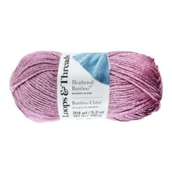 Heathered Bamboo™ Yarn By Loops & Threads® Taffy