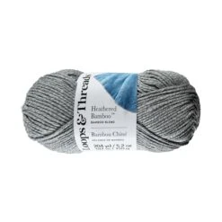 Heathered Bamboo™ Yarn By Loops & Threads® Sterling