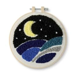 6" Night Sky Punch Needle Kit By Loops & Threads®