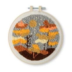 6" Forest Punch Needle Kit By Loops & Threads®