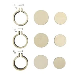 1.5" Mini Wood Embroidery Hoops, 3ct. By Loops & Threads® -Michaels Sale Store 10772991 3