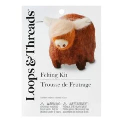 Highland Cow Felting Kit By Loops & Threads® -Michaels Sale Store 10773649 4