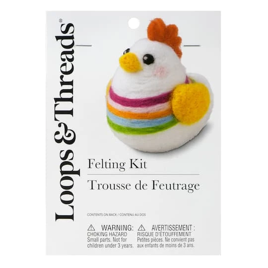 Chicken Felting Kit By Loops & Threads® 5 Chicken Felting Kit By Loops & Threads® - Image 5