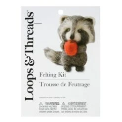 Raccoon Felting Kit By Loops & Threads® -Michaels Sale Store 10773659 4