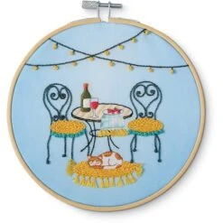 6" Italian Kitchen Embroidery Kit By Loops & Threads®