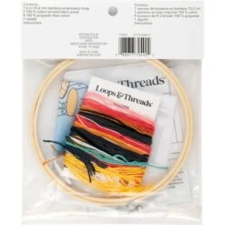 6" Italian Kitchen Embroidery Kit By Loops & Threads® -Michaels Sale Store 10773873 5