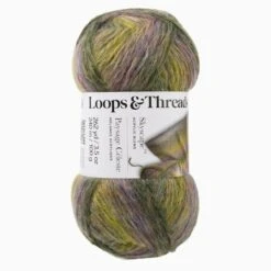 Skyscape™ Yarn By Loops & Threads® Chartreuse/Purple Multi