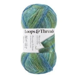 Skyscape™ Yarn By Loops & Threads® Turquoise/Green Multi