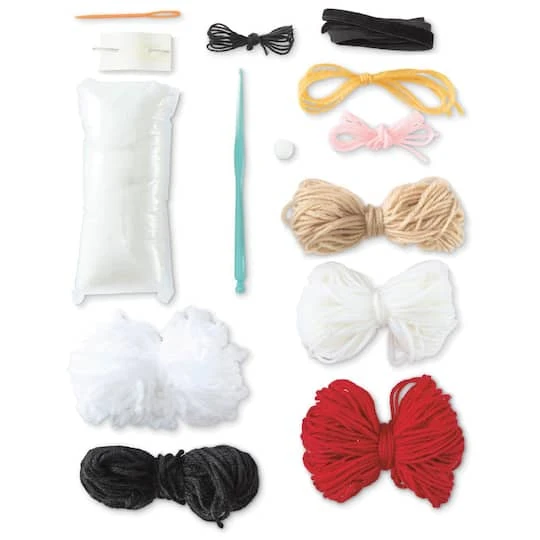 Intermediate Santa Amigurumi Crochet Ornament Kit By Loops & Threads® 3 Intermediate Santa Amigurumi Crochet Ornament Kit By Loops & Threads® - Image 3