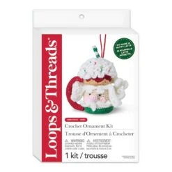Intermediate Nutcracker Latte Amigurumi Crochet Ornament Kit By Loops & Threads® -Michaels Sale Store 10786877 3