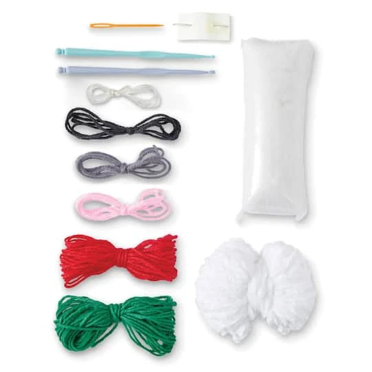 Intermediate White Cat Amigurumi Crochet Ornament Kit By Loops & Threads® 3 Intermediate White Cat Amigurumi Crochet Ornament Kit By Loops & Threads® - Image 3