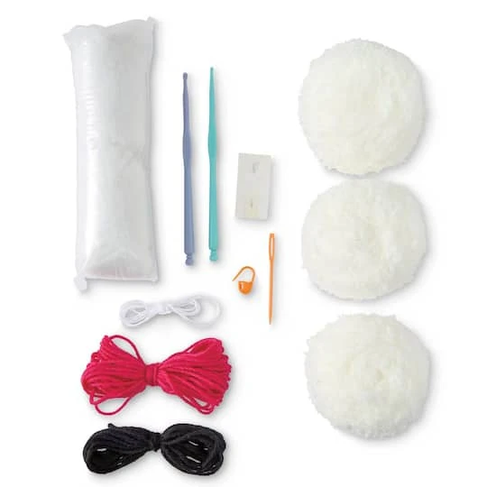 Intermediate White Dog Amigurumi Crochet Ornament Kit By Loops & Threads® 3 Intermediate White Dog Amigurumi Crochet Ornament Kit By Loops & Threads® - Image 3