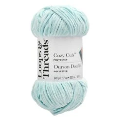 Cozy Cub™ Yarn By Loops & Threads® Light Blue