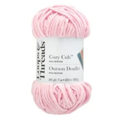 Cozy Cub™ Yarn By Loops & Threads® Pink