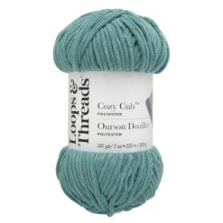 Cozy Cub™ Yarn By Loops & Threads® Medium Blue
