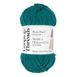 Posh Purl™ Yarn By Loops & Threads® Kale