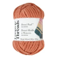 Demi Purl™ Yarn By Loops & Threads® Cork