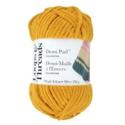 Demi Purl™ Yarn By Loops & Threads® Tawny Olive