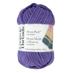Demi Purl™ Yarn By Loops & Threads® Purple Haze