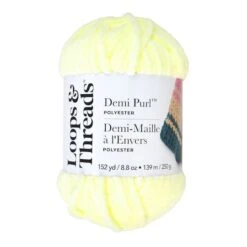 Demi Purl™ Yarn By Loops & Threads® Green Essence